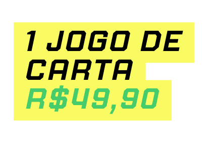 1 jogo de carta R 49 90