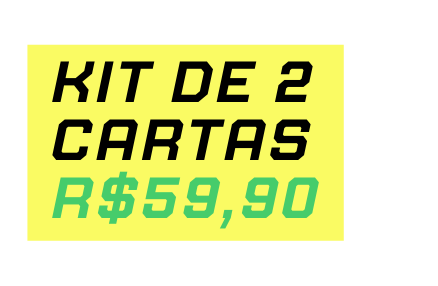 kit de 2 cartas R 59 90